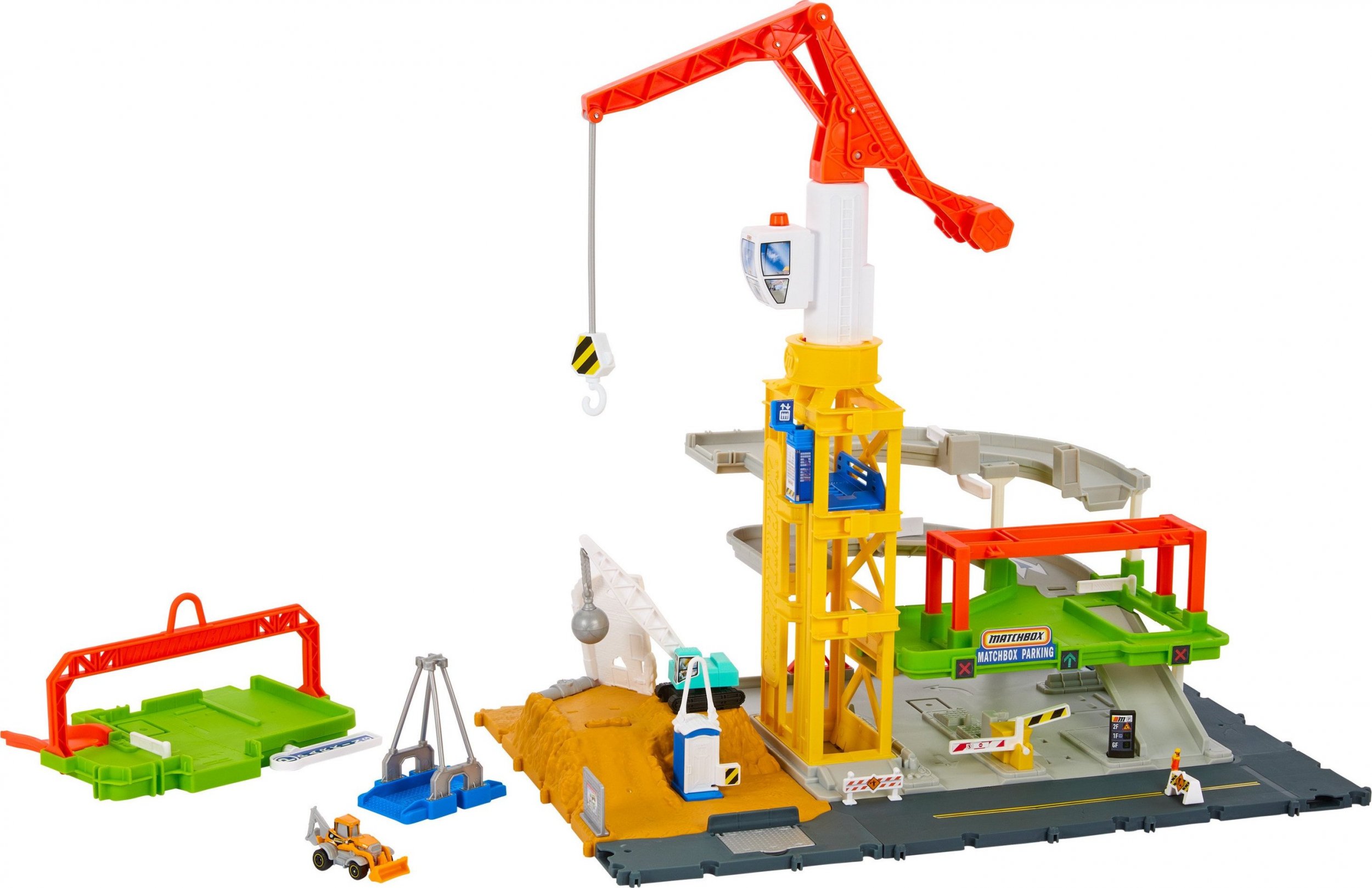 Mattel Zestaw Matchbox Prawdziwe Przygody Strefa budowy