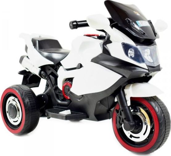 Super-Toys DUŻY MOTOR ŚCIGACZ STRONG 2 EXCLUSIVE, ŚWIECĄCE KOŁA/DLX518