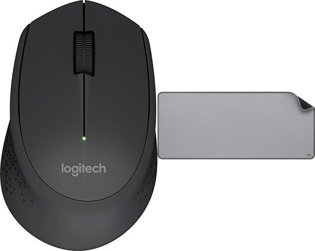 Mysz Logitech M280 (910-004287) + Studio Series - MID GREY (956-000052)