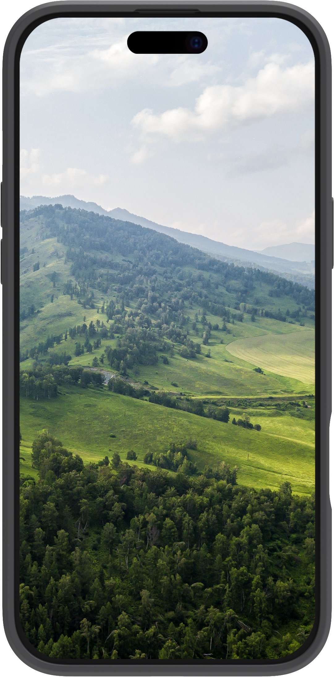 dbramante dbramante1928 Greenland Pro - Tylny pokrowiec na telefon - kompatybilny z MagSafe - tworzywo sztuczne - Night Black - do Apple iPhone 15