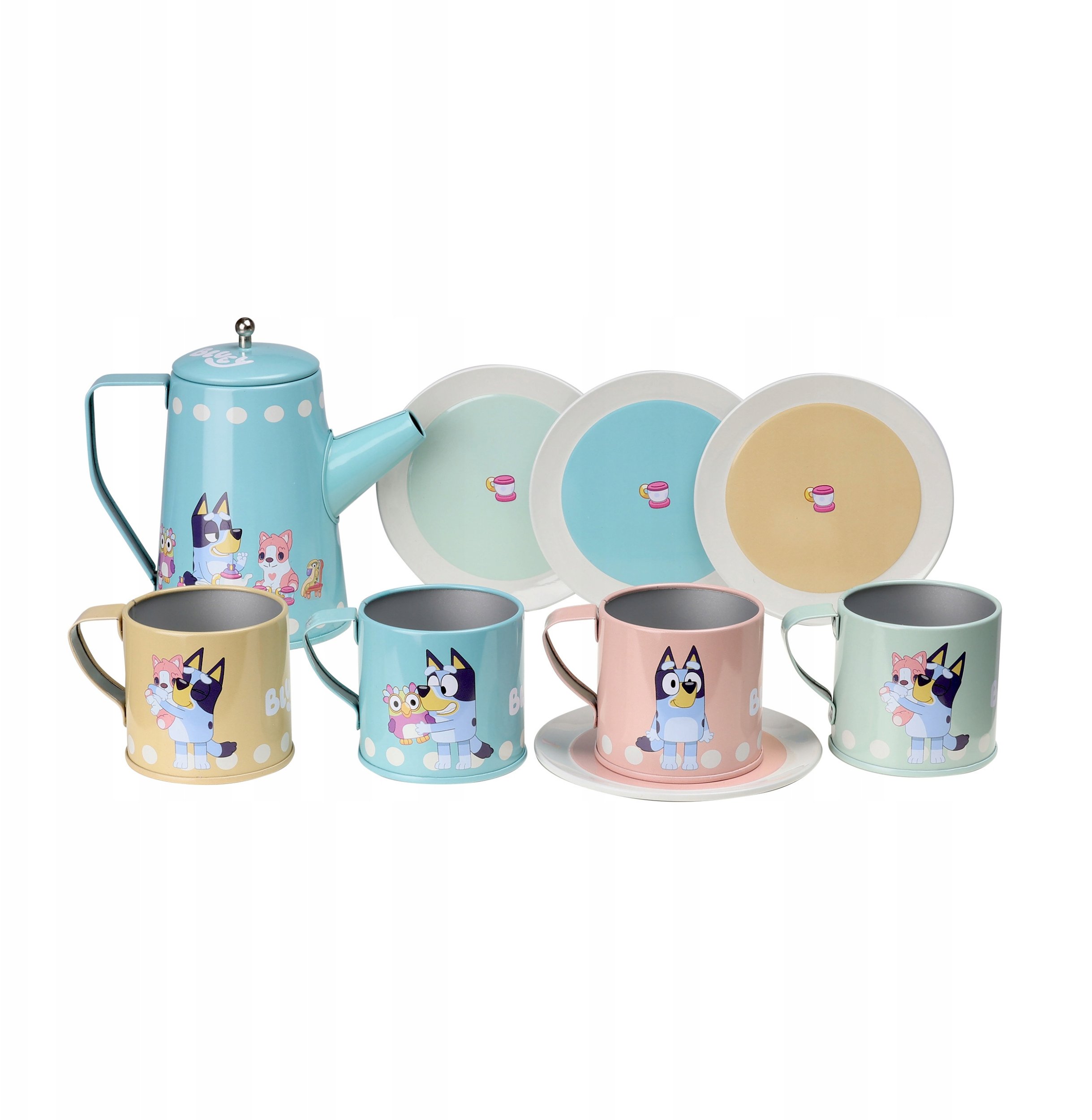 Zestaw do serwowania herbaty zabawka dla dzieci Bluey kubki akcesoria
