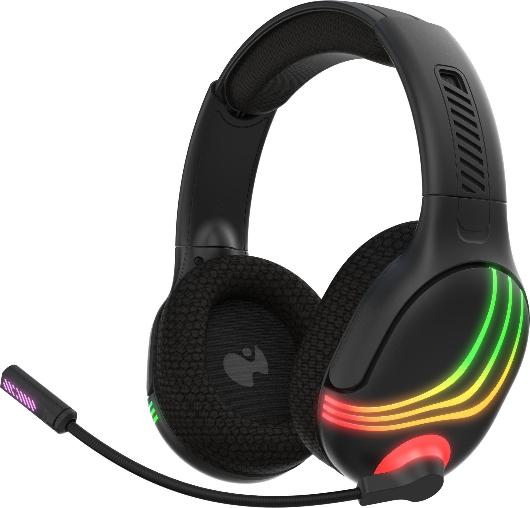 Słuchawki PDP 049-032-BK słuchawki/zestaw słuchawkowy Bezprzewodowy Opaska na głowę Gaming Bluetooth Czarny
