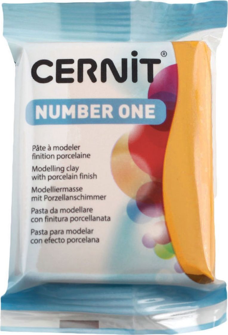 The Clay and Paint Factory Modelina Cernit Ochra 56 g