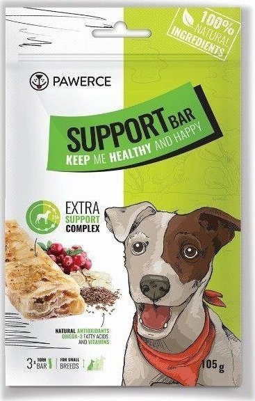 Carry Petfood Pawerce Support bar small breeds, 3szt/op 105g