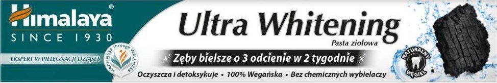 Himalaya Gum Expert Ultra Whitening ziołowa ultra wybielająca pasta do zębów 75ml