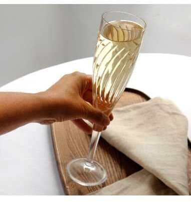 Crystal Julia Kieliszki do szampana kryształowe 6 sztuk Linea