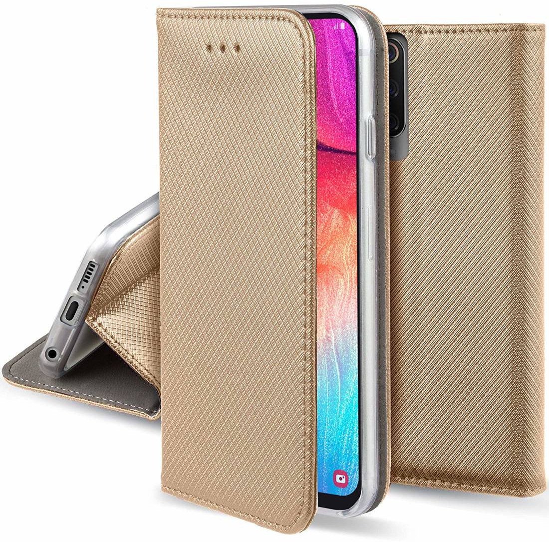 Etui Smart Magnet do Xiaomi Redmi Note 14 Pro 5G (Global) / Note 14 Pro Plus 5G (Global) złote