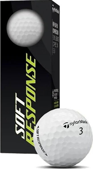 Taylor Made morele Piłki golfowe TAYLOR MADE Soft Response, 3 szt. (białe)