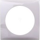 Berker Ramka pojedyncza Integro szary połysk Flow (0918272507)