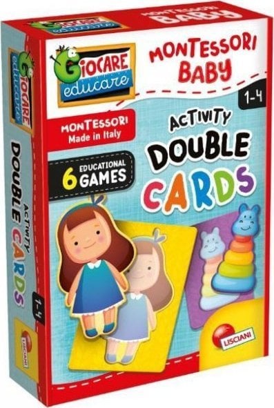 Lisciani LISCIANI MONTESSORI BABY ACTIVITY CARDS