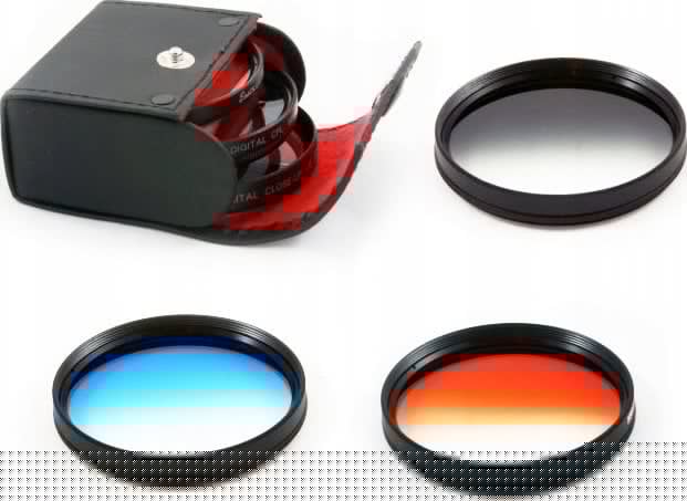 Filtr Seagull Zestaw Filtrów Połówkowych Filtry Na 55mm