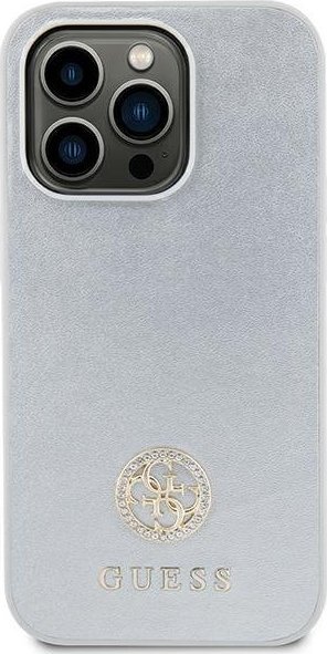 Guess GUHCP15MPS4DGPS iPhone 15 Plus 6.7" srebrny/hardcase Strass Metal Logo