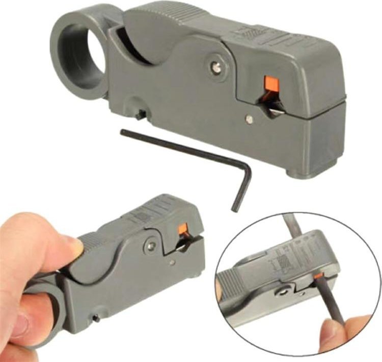 Apte NARZĘDZIE do ŚCIĄGANIA IZOLACJI Przewodów Antenowych Ściągacz AG816