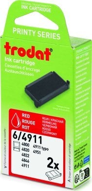 Trodat trodat Austauschkissen 2Stk rot 6/4911/SB