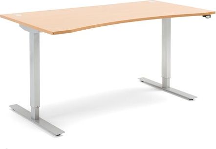 Biurko ECOabc Flexus Jasnobrązowe 160 cm x 80 cm