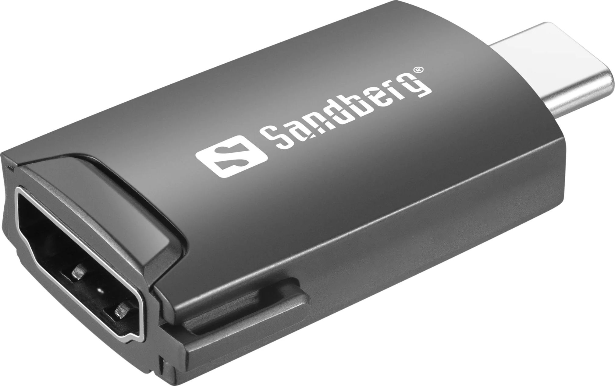 Adapter USB Sandberg USB-C - HDMI Czarny (136-34)