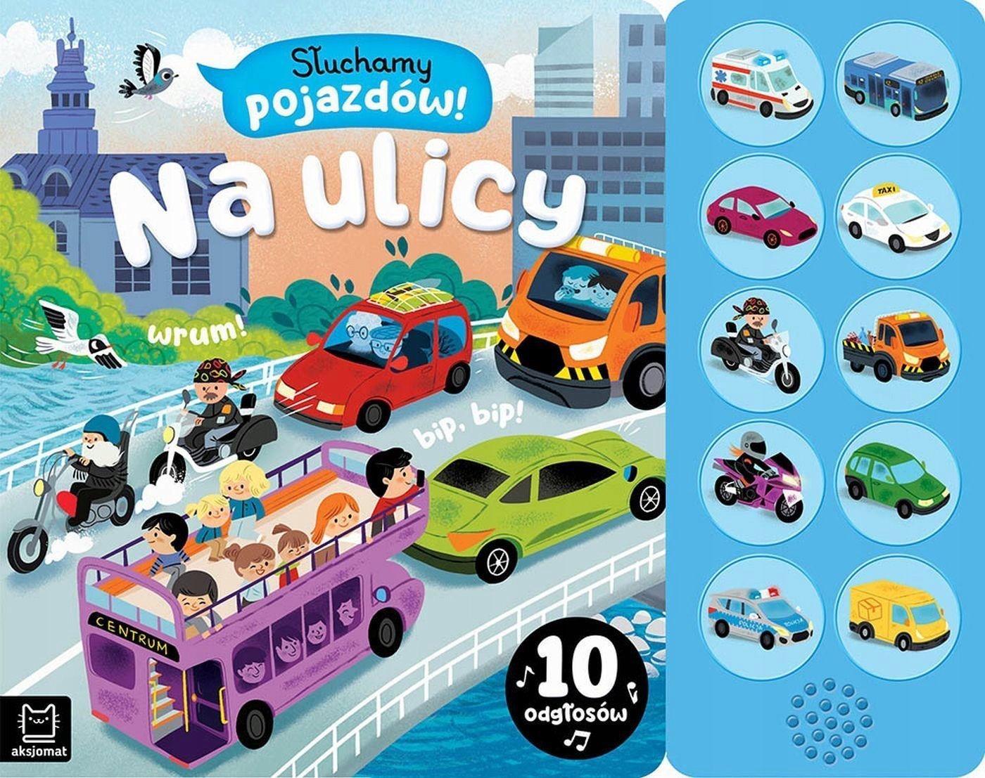 Słuchamy pojazdów! Na ulicy 10odgłosów 39501