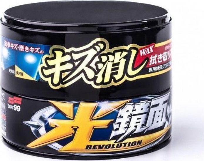 Soft99 Soft99 New Scratch Clear Wax Dark wosk czyszcząco nabłyszczający do ciemnych lakierów 200g uniwersalny