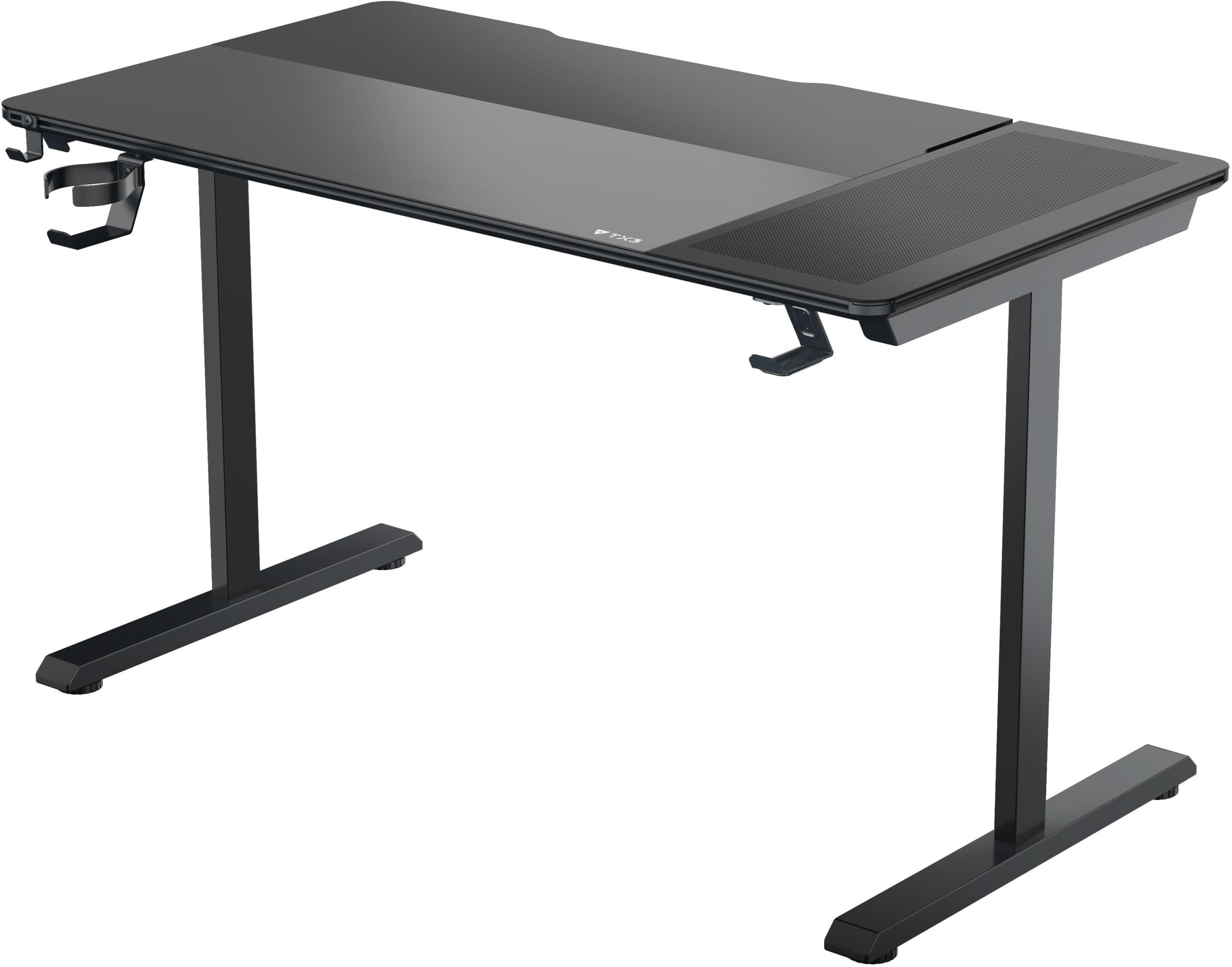 Biurko ThunderX3 LAB-X Lite stół gamingowy - czarny