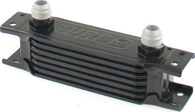 TurboWorks_D Chłodnica Oleju TurboWorks Slim Line 7-rzędowa 140x50x50 AN8 black