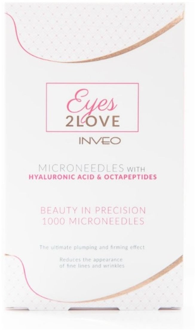 Inveo Eyes2love płatki pod oczy z mikroigiełkami kwasu hialuronowego i oktopeptydów 3 pary