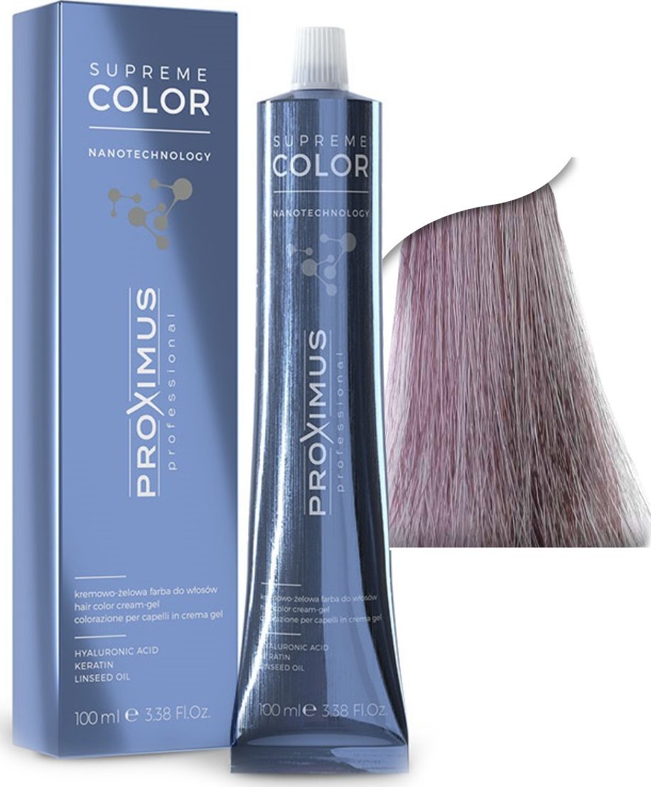 Proximus PROXIMUS Farba do włosów SUPREME COLOR NANOTECHNOLOGY - 9,18