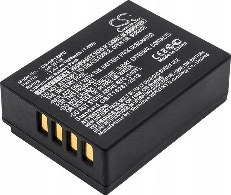 Akumulator Cameron Sino Akumulator Bateria Typu Np-w126 / Np-w126s Do Fuji Fujifilm