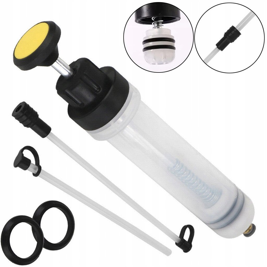 ODSYSARKA STRZYKAWKA DO OLEJU PŁYNÓW EKSPLOATACYJNYCH 200ML 0,2L WYSYSARKA