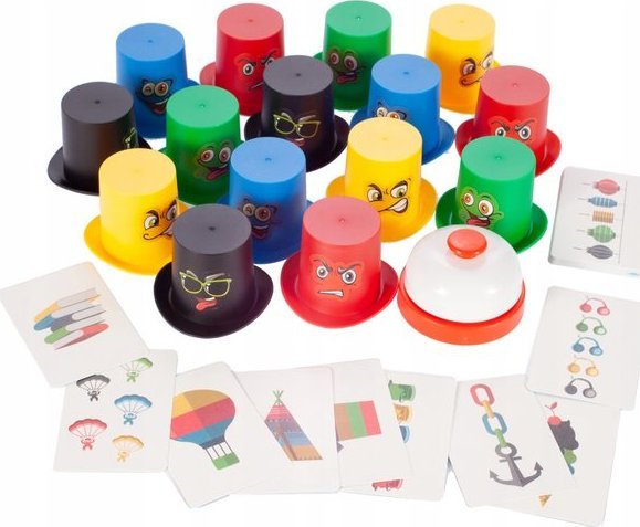 Woopie Gra Zręcznościowa Szybkie Kapelusze 4+