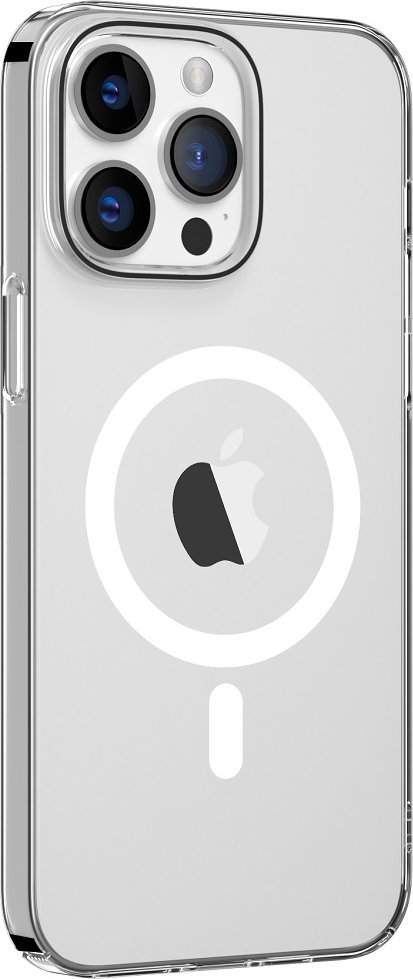 Comma Comma nakładka Hard Jacket Mag do iPhone 15 przeźroczysta antybakteryjna