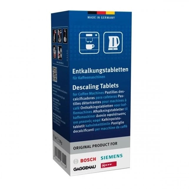 Bosch Siemens 6 gab. - Atkalkosanas tabletes kafijas automatiem