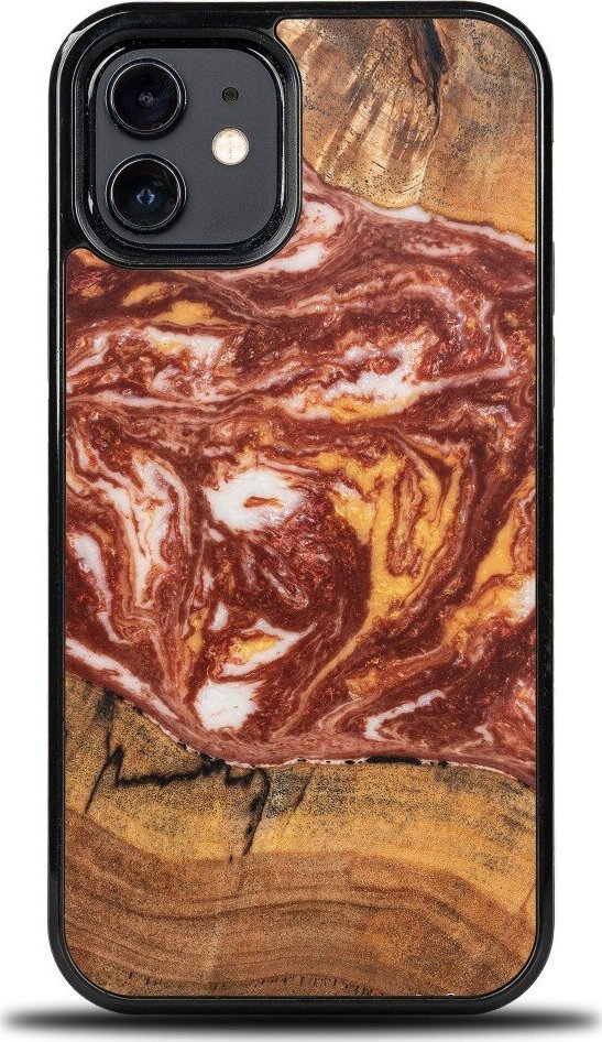 BeWood Etui Bewood Unique na iPhone 12 / 12 Pro - Planets - Mars
