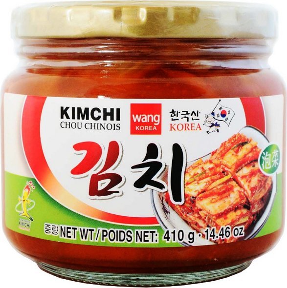 Kimchi Vegan, koreańska kiszona kapusta 410g - Wang