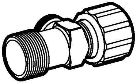 Geberit stopventil DUOFIX - Geberit hjørneventil