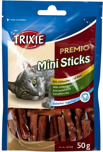 Trixie PREMIO MINI STICKS, KURCZAK / RYŻ 50g