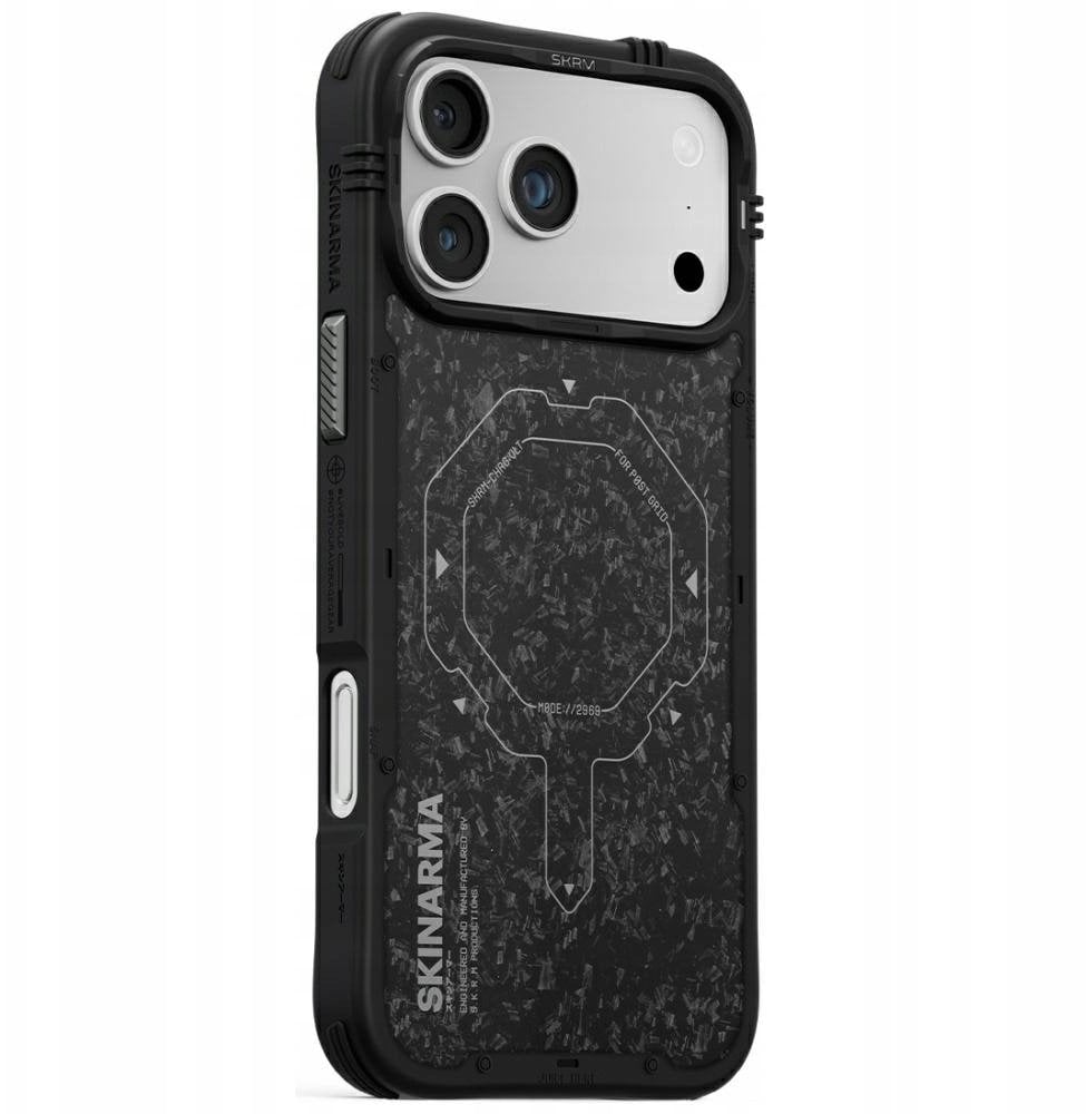 SKINARMA Etui Vektor MagSafe do iPhone 17 Pro Max onyx
