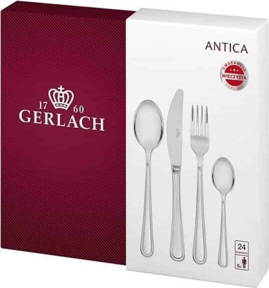 Gerlach Sztućce 24 sztuki Antica Połysk