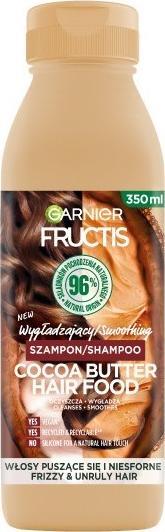 Garnier GARNIER_Fructis Cocoa Butter Hair Food Shampoo szampon do włosów puszących się i niesfornych 350ml