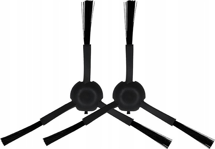 2x Szczotka Szczoteczka Boczna Czyszcząca Xiaomi Mi Robot Mop 1c Stytj01zhm / Czarny