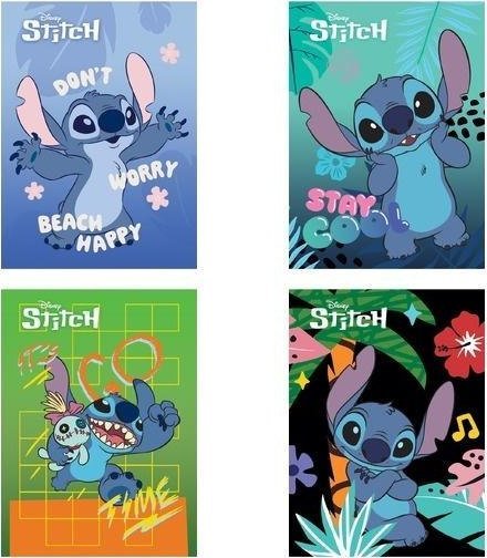 Zeszyt A4/32K linia kolor Stitch (15szt)