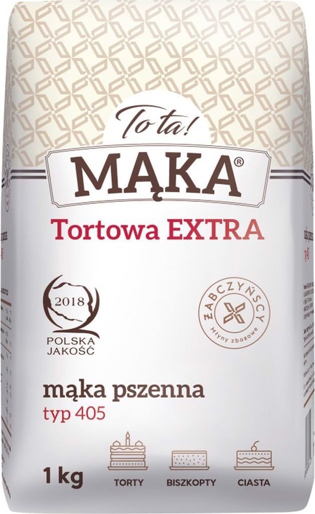 TO TA To ta! Mąka pszenna tortowa extra typ 405 1 kg