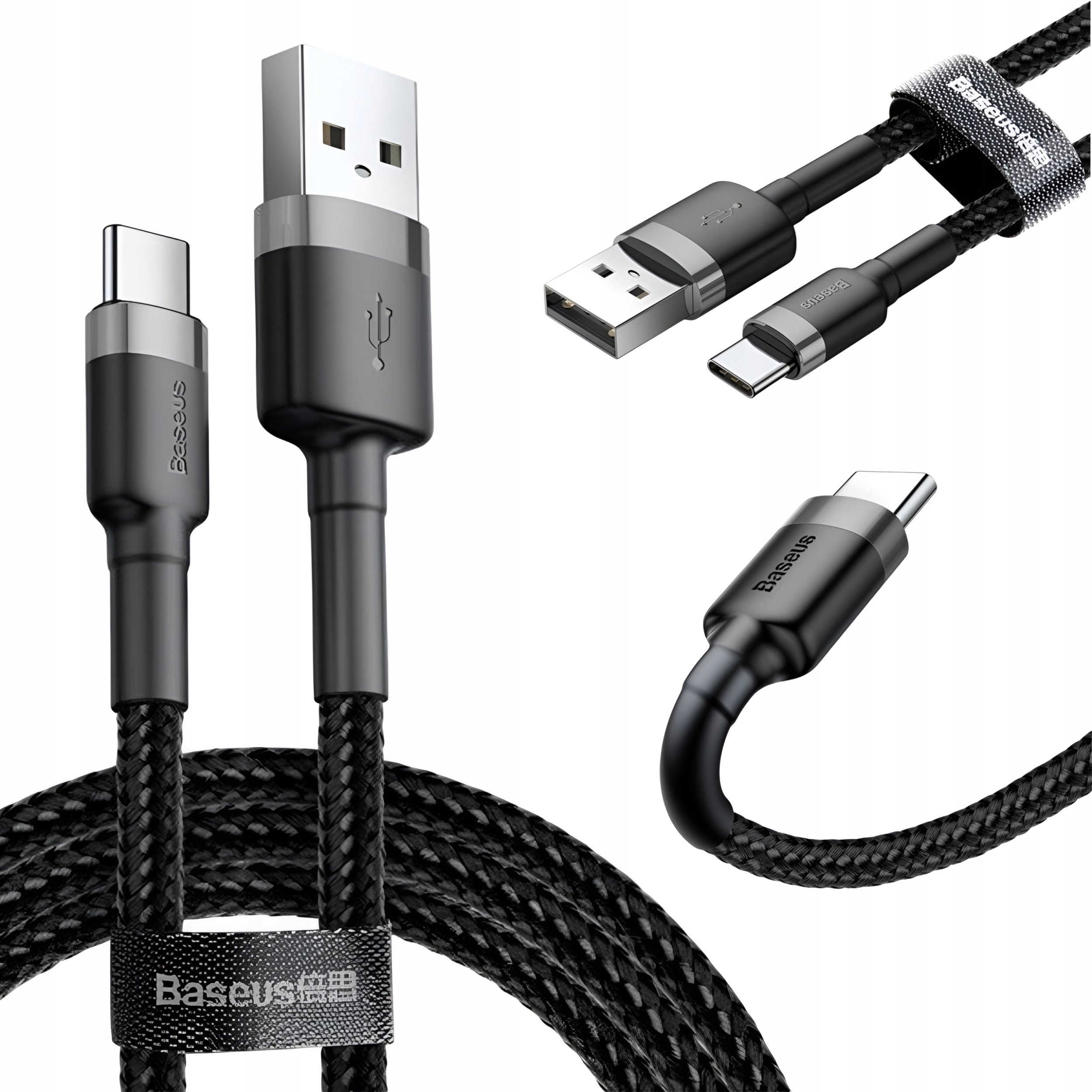Kabel USB Baseus Kabel USB Do USB-C Szybkie Ładowanie Quick Charge 3.0 Ładowarka 2m