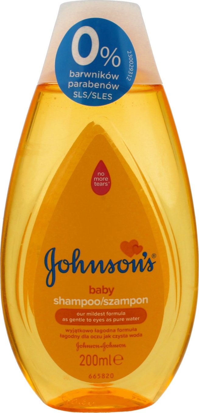 Johnsons Baby Gold Szampon dla dzieci 200ml