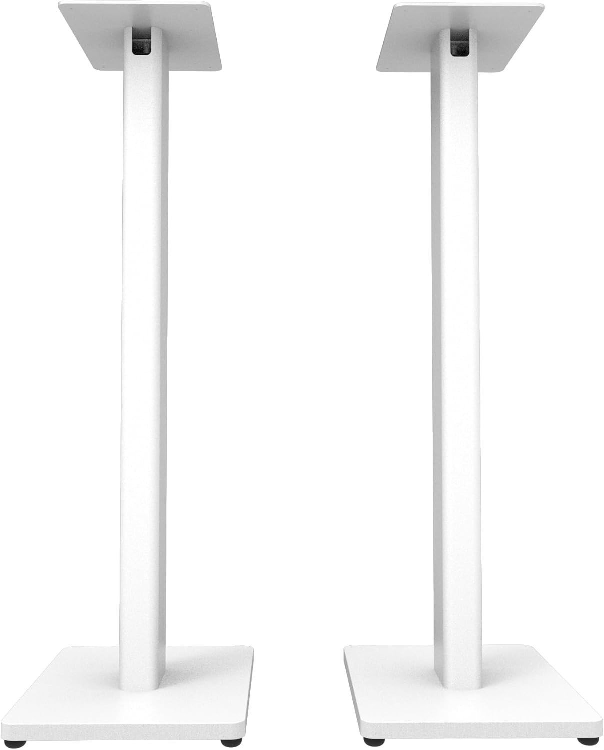 KANTO AUDIO 34" UNIVERSAL BOOKSHELF SPEAKER FLOOR STAND - Baltas (PAIR)