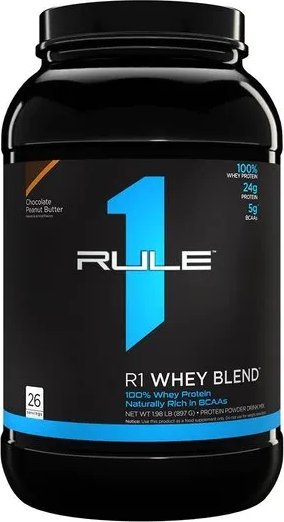 Rule One Rule One - Odżywka białkowa R1 Whey Blend, Czekolada Maslo Orzechowe, Proszek, 897g
