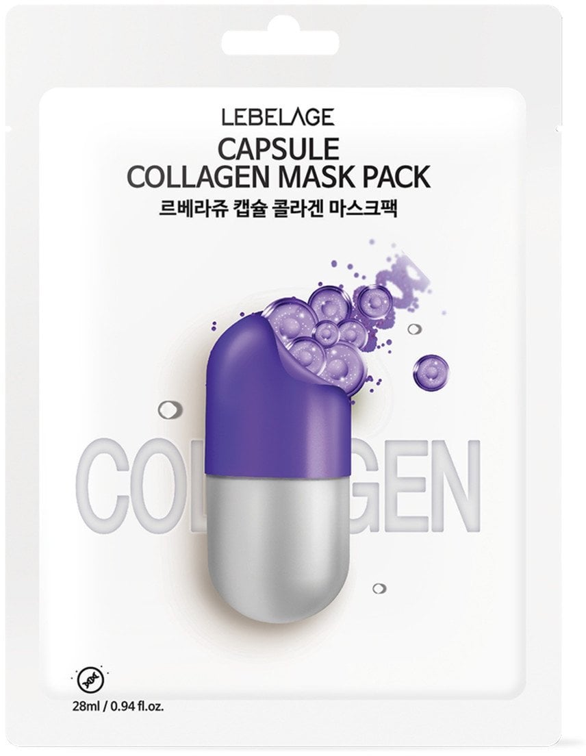 LEBELAGE Maseczka w pachcie Dr. Capsule Collagen