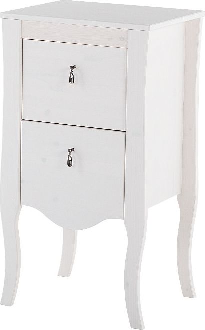 Comad Szafka łazienkowa Elisabeth 45cm biała drewniana