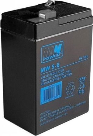 Lean Sport Akumulator Żelowy Bezobsługowy 6V 5 AH