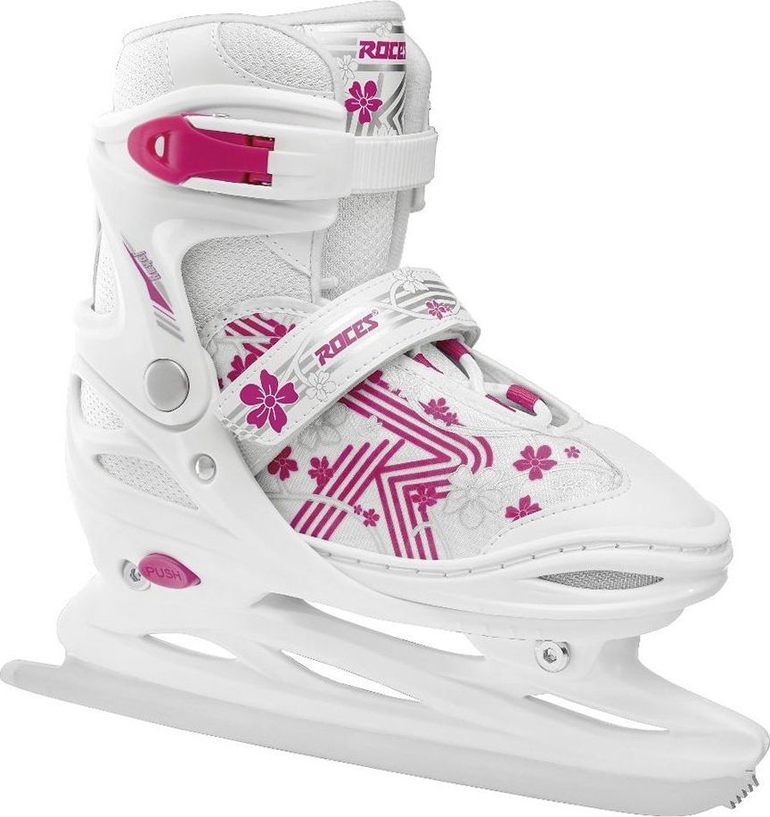 Roces Łyżwy Roces Jokey Ice 3.0 Girl biało-różowe 450708 01 26-29