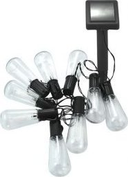 Sanico Girlanda solarna Polux Edison żarówki 10 szt.